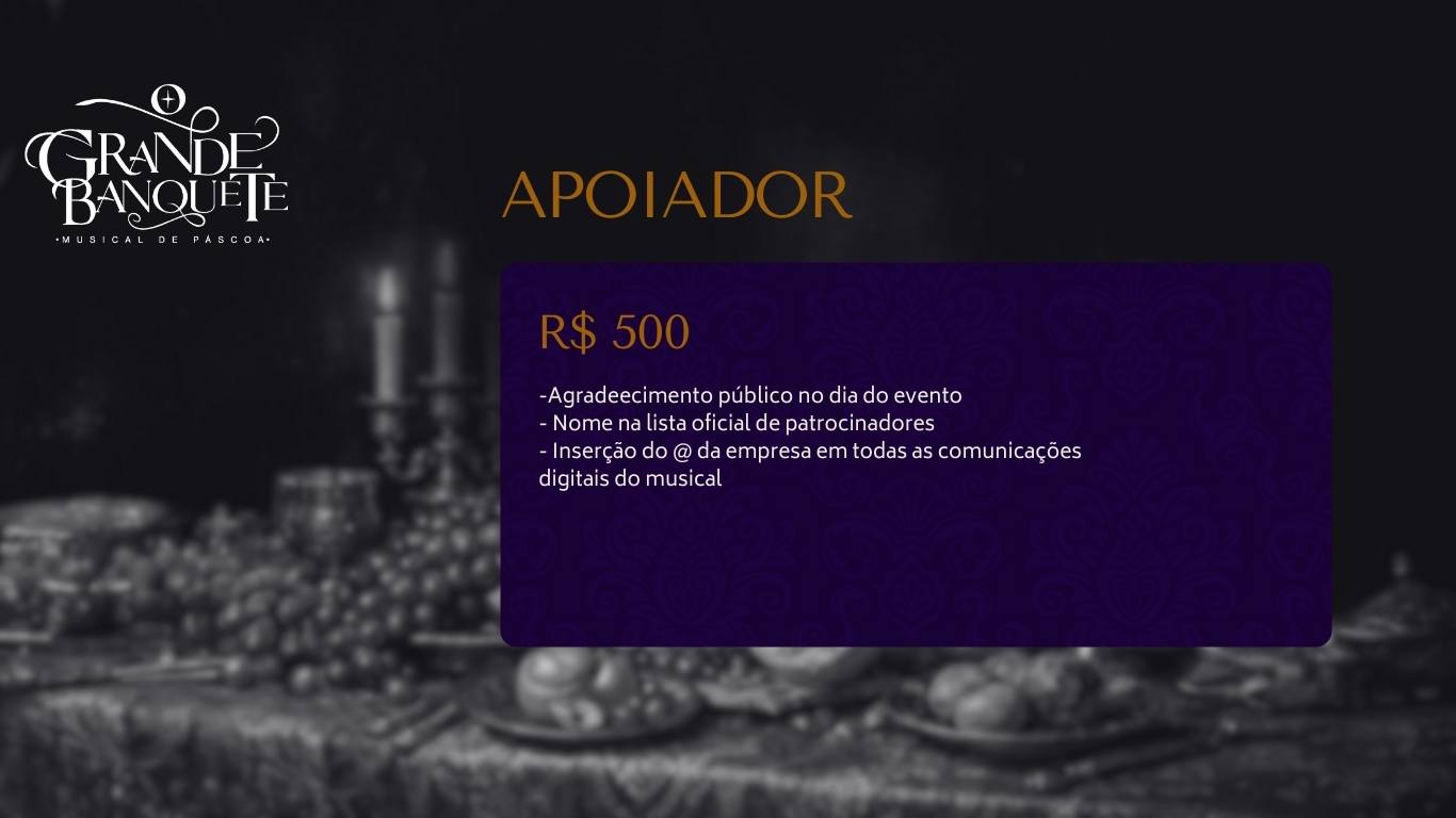 Musical 2026 - Contato